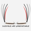 Reading Glasses Men HD Presbyopia Glasses Fashion Eyeglasses +1.0 To +4.0 Retro Glasses for Men. 