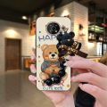 Back Cover protective case Phone Case For Nokia G50 Dirt-resistant Black pearl pendant Waterproof Cartoon Simplicity. 