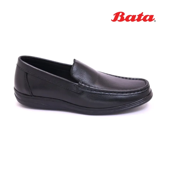 Bata%20Black%20Loafers%20For%20Men%20-%20Image%202