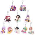 Fans Gifts Demon Hunters Kpop Keychains Huntrix Saja Boys Sold My Soul Pendant Ornament Rumi Zoey Jinu Mira Backpack Decoration Jewelry Accessories. 