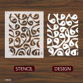 letter waw arabic calligraphy islamic reusable stencil for canvas and wall painting id 4254. 