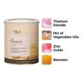 Rica White Chocolate Liposoluble Wax For Dry Skin  800ML. 