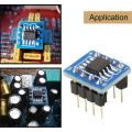 3Piece OPA627 X2 Turn to Dual Op Amp OPA627 Single Op Amp to Dual Op Amp Module SMD to DIP. 