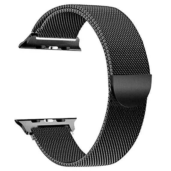 Apple watch series 3 stainless steel 38mm case with milanese loop hotsell