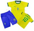 NAYMAR BRAZIL football soccer  Full Kit For Kids |. 