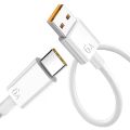 Huawei 6A Data Cable  Type-C Super Fast Charger for Honor OPPO Xiaomi 66W Mobile Phone Data Cable. 