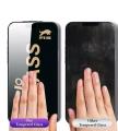 OG it's Me- [10 Pieces Box] For iPhone High Quality Bubble Free (0.4mm) Tempered Glass Cover Full Screen Protector Imported. 