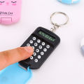 JOJOZ Portable Digit Calculator Mini Calculator Pocket Display Cartoon Cute Creative Keychain Calculator. 