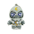Marvel Legends Moon Knight Figure Keychain Marc Spector Cute Cartoon Figure Plush Doll Keyring Kawaii Backpack Pendant Gift. 