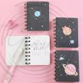 1 Piece Cute Agenda Dream Planet Coil Book Creative Stationery Office Supplies School Notebook Diary Notepad. 