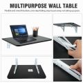 Folding Table Simple Space Saving Wall-Mounted Computer Desk Desktop Small Apartment Wall-Mounted Computer Desk. 