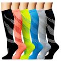 Men Women Professional Compression Socks Football Socks Breathable Travel Activities For Nurses Shin Splints Flight Travel Socks. 
