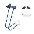 Anti-Lost Strap For Samsung Galaxy Buds FE Earbuds Strap Earphones Holder Rope Cable Headset Silicone Neck String Lanyard-MINETTE. 
