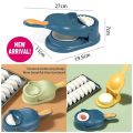 US Dealz 2 In 1 Samosa Maker, Manual Dumpling Maker Mould, Kitchen Dumpling Making Tool, Fast Easy Dumpling Tool Ravioli Mould Wrapper, Baking Pastry Manual Press Maker. 