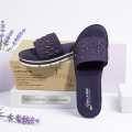 Bala Comfort Women's Stylish Flat Slides - Premium Soft Polyurethane Sole Slippers, Too Soft and Medicated for Ladies and Girls. 
