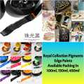 Royal Collection Pigments - Edge Paint Black - Metallic Waterproof Permanent Edge Paint - Metallic High Pigmented Edge Paints - Epoxy Resin Supplies Craft. 