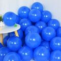 40 White and Blue Balloons For Birthday - Anniversary Balloons Decoration Blue White Balloons For Baby Shower Decoration. 