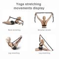 Stretch Resistance Band Multi-functional Yoga Stretching Bands Exercise Elastic Band for Stretching and Physical Therapy. 