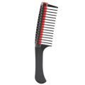 3 Pack Hair Comb, Comb Roller, Detangling Roller Comb Integrated Hair Roller Comb, Anti Splicing Comb for Salon Barber Hair Dye. 
