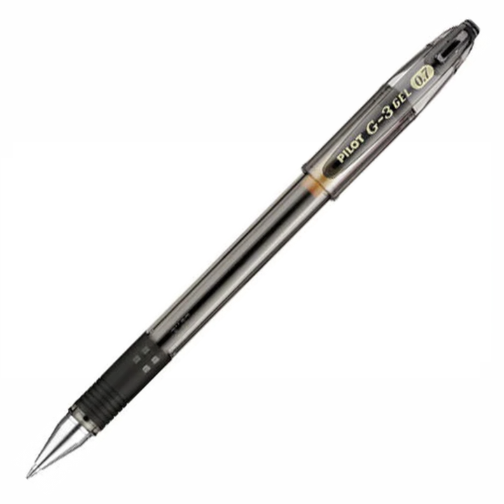 Pilot G3 Gel Pen 0.7mm Black (Pack of 12 Pcs)