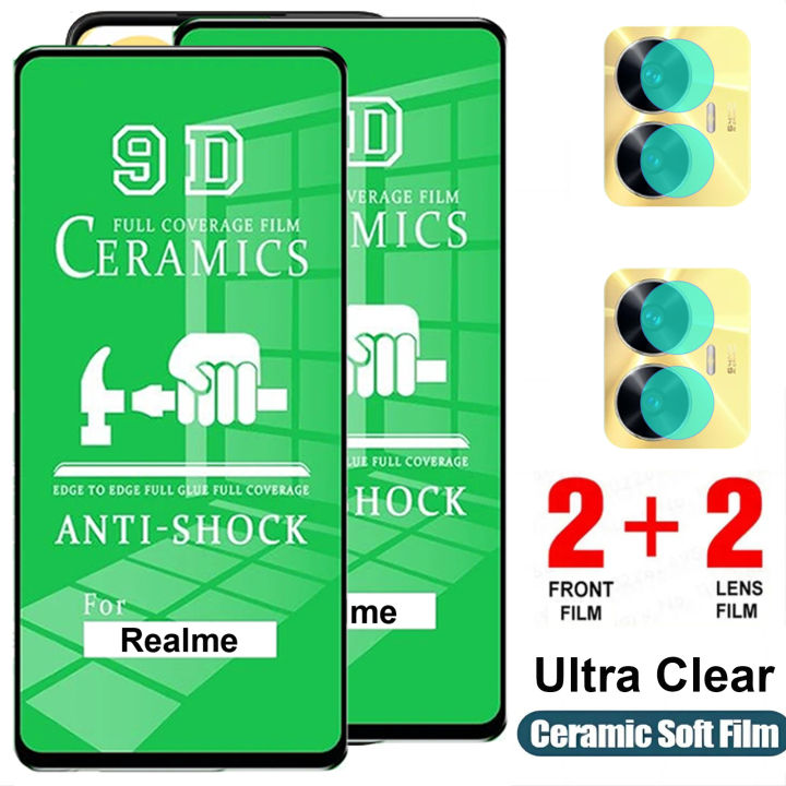 Ceramic Film for Realme C55 C31 C30 C21 C25Y C35 C21Y C33 HD Screen Protector for Realme 9 Pro Plus 8 7 Pro 8i 9i 7i Lens Glass