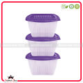 Storage Box Plastic Material Pack Of 3. 