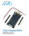TTGO T-Display ESP32 WiFi And Bluetooth-Compatible Module Development Board 1.14 Inch LCD Control Board for Arduino. 