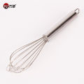 Stainless Steel Manual Hand Whisk Mixer Cake Bakery Egg Beater- Large. 