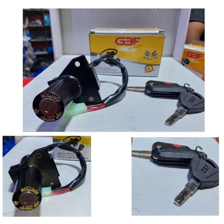 Yamaha YBR 3 in 1  Style Key Kit with Ignition Switch, Tank Lid and Side Tapa lock