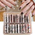 Decals National Artistic Nail Transfer Sticker Chinese Character For Nails Nail Decoration Nail Art Decor Foil Stickers Chinese Style sticker. 