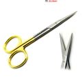 Premium Quality Dental Iris Scissors Straight TC Veterinary Surgical Soft Tissue Trimming Scissors Tungsten Carbide Inserts. 