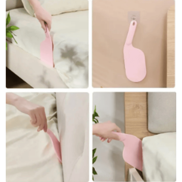 Bedsheet Tucker Tool – Easy-to-Use Tucker for Bedsheets, Perfect for Smooth & Wrinkle-Free Bedding-The Bed Sheet Tucker Tool is a helpful tool for bed making, including changing sheets, changing skirts, and organizing items.