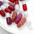 Mini 18 colors Capsule Lipstick Set Waterproof Non-stick Cup Carry Lipstick Novelty Lips Makeups DIY Lipstick For Women. 