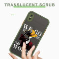 UCUC for iPhone 12 Pro Back Cover Anime Luffy Frosted Transparent Hard Phone Case Thin Shockproof Full Cover Camera Protect Case. 