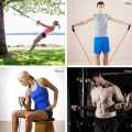 Extreme Resistance Toning Tube with Foam Handles | Heavy Duty Exercise   Equipment for Home in Home, Gym & Outdoor Workout for Men & Women (Multicolor). 
