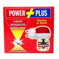 POWER PLUS Liquid Mosquito Repellent. Heater & Refill. 