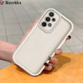 Jizetin for Samsung A23 Back Cover Classical Color Ladder Camera Soft Rubber Mobile Phone Case. 