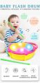 Mini Flash Drum Music Instrument Rattle For Kid Education Toy. 