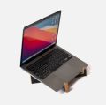 ENRG X-Cross Laptop Stand Support 13 to 17 Inches MDF Wood Feel Organic Portable Inter-lock Design Cooling Air Flow Design Folding. 