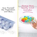 [ - REUSABLE ICE - ] Multi Shaped Pack of 10 Reusable Silicone Ice Cube Packs. 