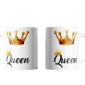 Queen Mug Design. 