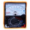 Analog Multimeter Plastic Gauge Shell Ac D/C Volt Ohm Current Testing Voltmeter Ammeter Ohmmeter Analog Multimeter Tester Meter Analog Multimeter Electrical Pointer Multitester. 