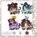 New Chiori Xianyun Chevreuse Gaming Cute Anime Pendant Key Ring Genshin Impact Game Cartoon Keychain Backpack Jewelry Badge Gift. 