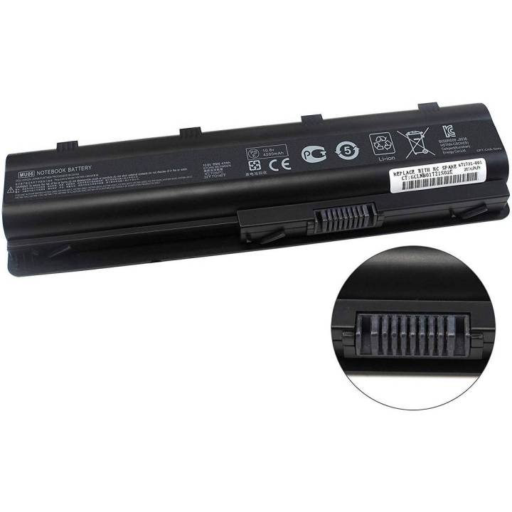 Laptop Battery 6 Cell  Pavilion G4 Series G6 Series G7   Series P/N :  HSTNN-179C    593553-001 -   Black