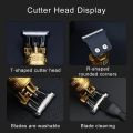 2023 New Vintage T9 Electric Cordless Hair Cutting Machine Professional Hair Barber Trimmer For Men Clipper Shaver Beard Lighter. 