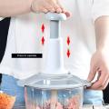 Hand Pat Chopper Food Processor, Hand Push Chopper Machine, Press Start Quick Operation, Home Appliances - Small Kitchen Appliances /Handheld Vegetable Chopper / Mincer / Mixer / Blender to Chop Fruits - Onion / Garlic Chopper - Payaz Cutter. 