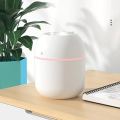 Ultrasonic Mini Air Humidifier 220ML Aroma Essential Oil Diffuser for Home Car USB Fogger Mist Maker with LED Night Lamp Humidifiers, mini humidifier sprayers. 