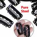 10 Wig Clips 10 Pieces/Set Black Hair Extension Clip 10 Wig Clips 10 Pieces/Set Black Hair Extension Clip. 