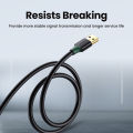 UGREEN USB Extender, USB 2.0 USB 3.0 Extension Cable Male to Female USB Cable High-Speed Data Transfer Compatible with Webcam, Gamepad, USB Keyboard, Mouse, Flash Drive, Hard Drive, Oculus VR, Xbox. 