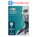 Antivirus NOD32 Eset Internet Security 1 Year License 5 Device. 